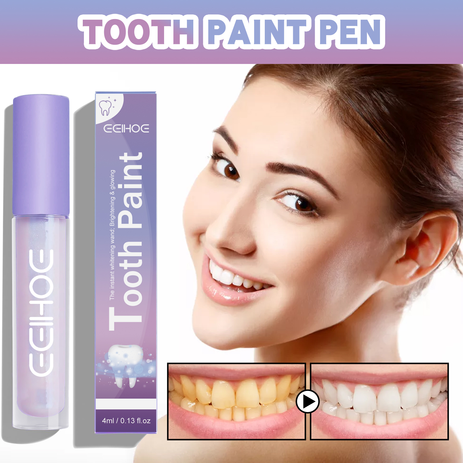 Night Teeth Whitening Pen, Teeth Stain Remover Whitens Teeth Night Teeth Whitening Pen, Teeth Stain Remover Whitens Teeth