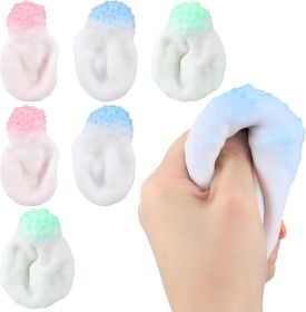 6 Pcs Grape Smoothie Stressball Grape Stress Ball Stress Relief Milk Ball Noisy Ball Fidget Toys