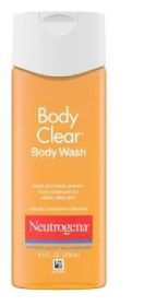 Neutrogena Body Clear Acne Body Wash, 2% Salicylic Acid, 8.5 fl. oz