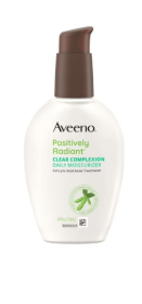 Aveeno Clear Complexion Acne-Fighting Daily Face Moisturizer with Soy, 4 fl oz