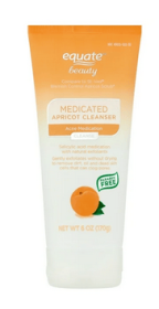 Equate Blemish Control Apricot Scrub Acne Medication, 6 oz