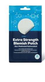 Hanhoo Salicylic Acid Extra Strength Acne Patch, All Skin Types, 36 Ct.