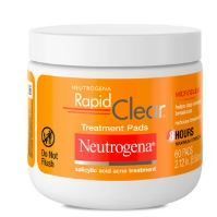 Neutrogena Rapid Clear Maximum Strength Acne Treatment Pads, 60 Ct
