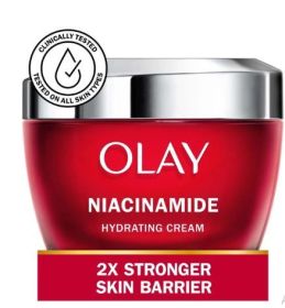 Olay Face Cream Regenerist Niacinamide and Peptide 24 Facial Moisturizer, Reduces Wrinkles, 1.7 oz