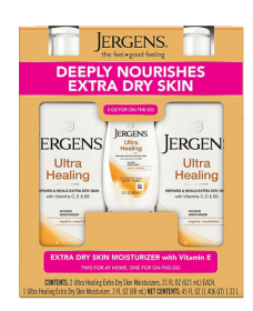 Jergens Ultra Healing Extra Dry Skin Moisturizer Pack