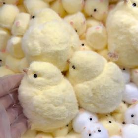 Handmade Squishy Chick Soft Fidget Toy – Silicone Stress Relief Squeeze Toy (Chick, 1pc)