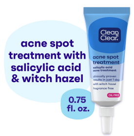 Clean & Clear Advantage Acne Spot Treatment with 2% Salicylic Acid, 0.75 fl oz