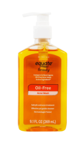 Equate Oil Free Acne Wash, 9.1 fl oz
