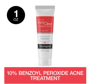 Neutrogena Rapid Clear Stubborn Acne Medication Spot Treatment Gel, 1 oz