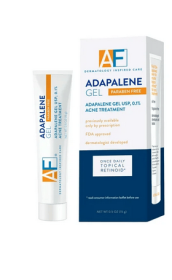 AcneFree Adapalene Gel 0.1%, Once-Daily Acne Spot Treatment, 0.5oz