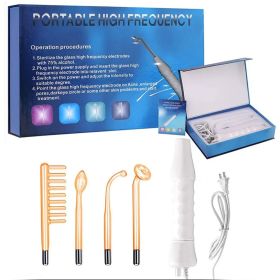 ozone therapy face acne hair treatment high frequency wand facial machine skin care set beauty device
