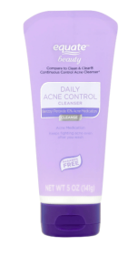 Equate Daily Acne Control Cleanser Cream, 5 oz