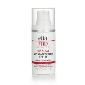 ELTAMD - UV Clear Facial Sunscreen SPF 46 - For Skin Types Prone To Acne, Rosacea & Hyperpigmentation (Miniature) 2501 14g/0.5oz